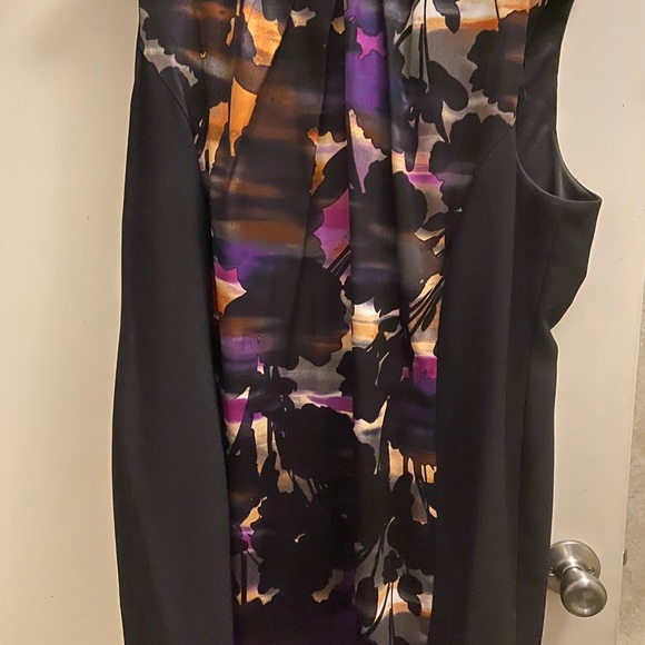 London Style size20w multi colored sleeveless dress - Picture 3 of 3